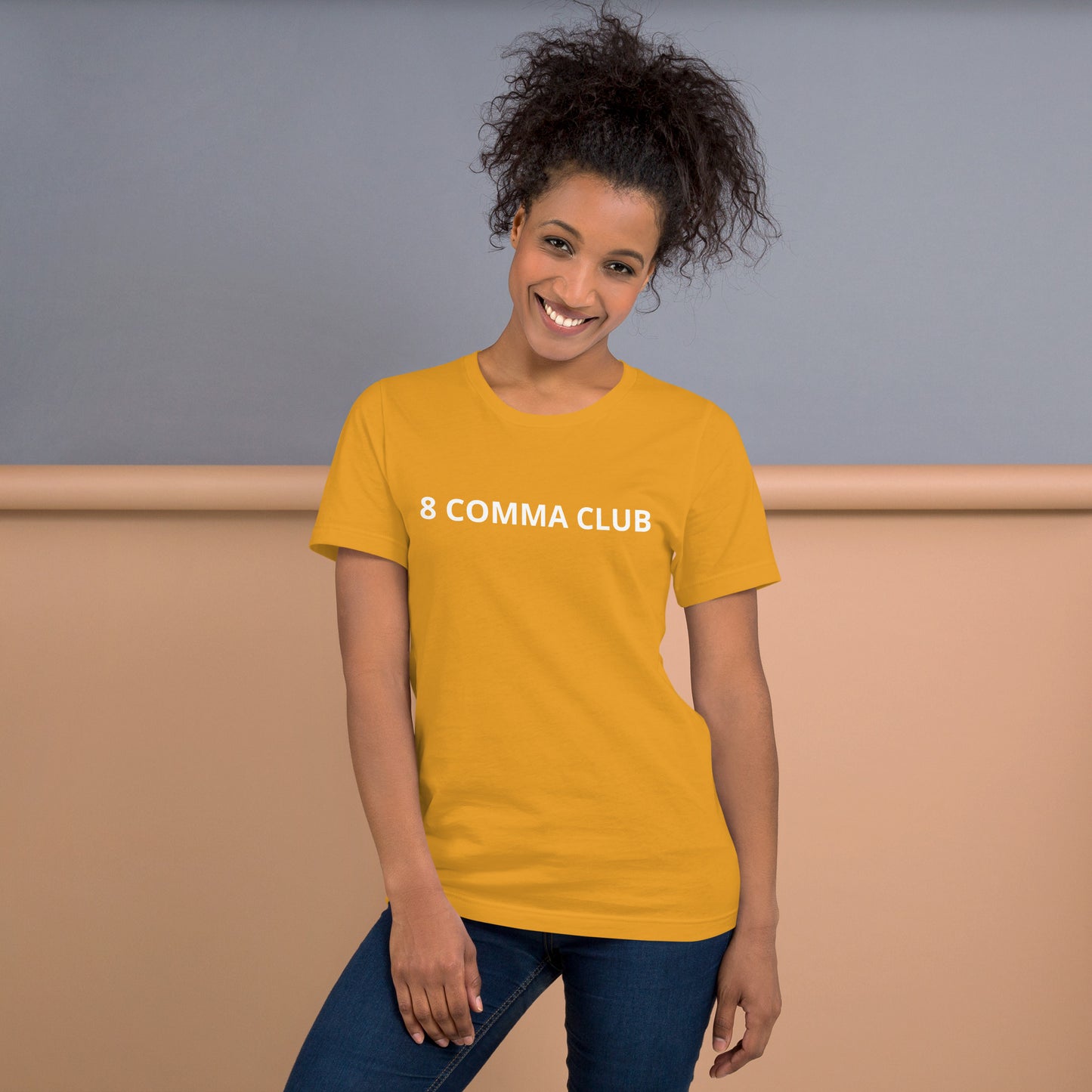 8 COMMA CLUB  Unisex t-shirt