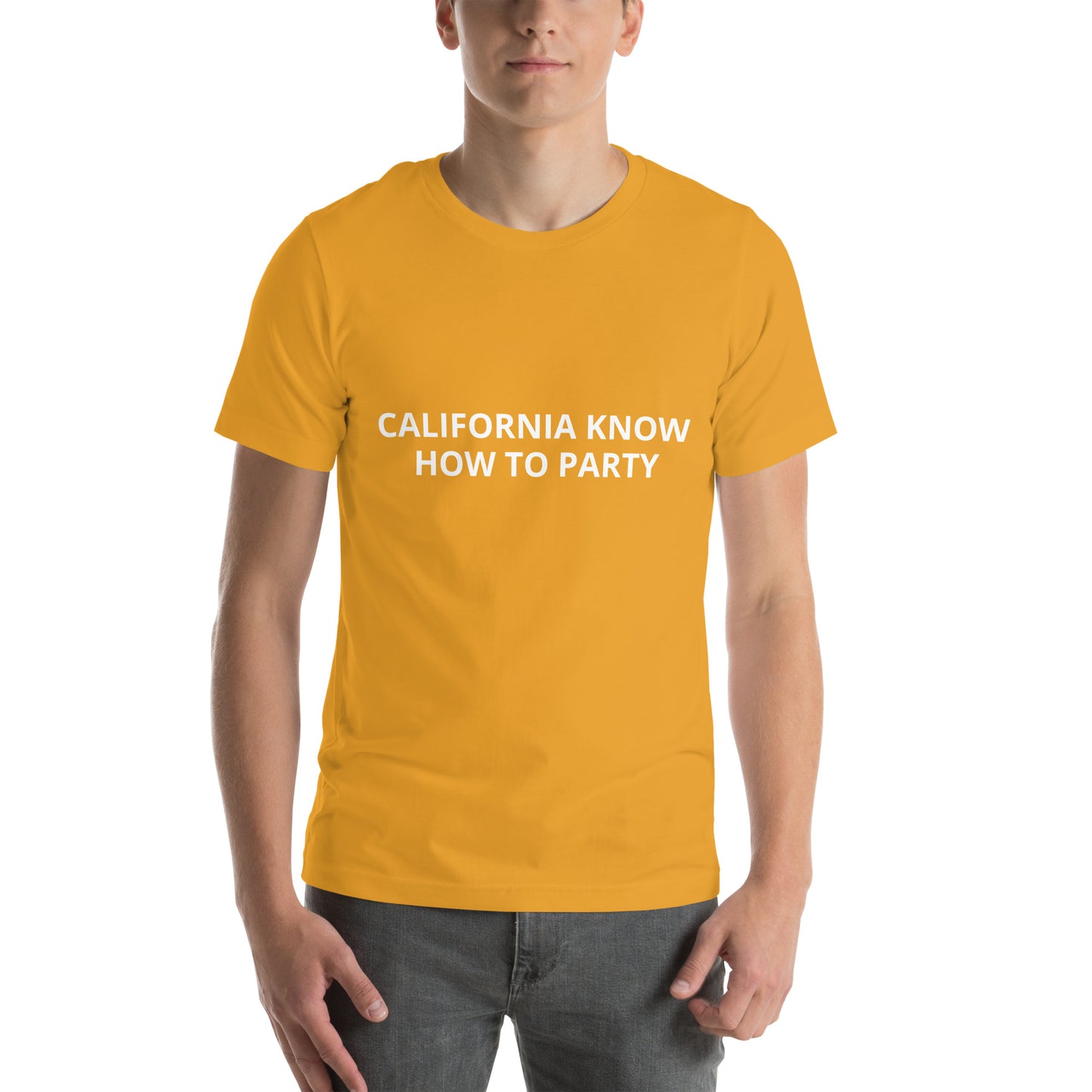 CALIFORNIA KNOW HOW TO PARTY Unisex t-shirt