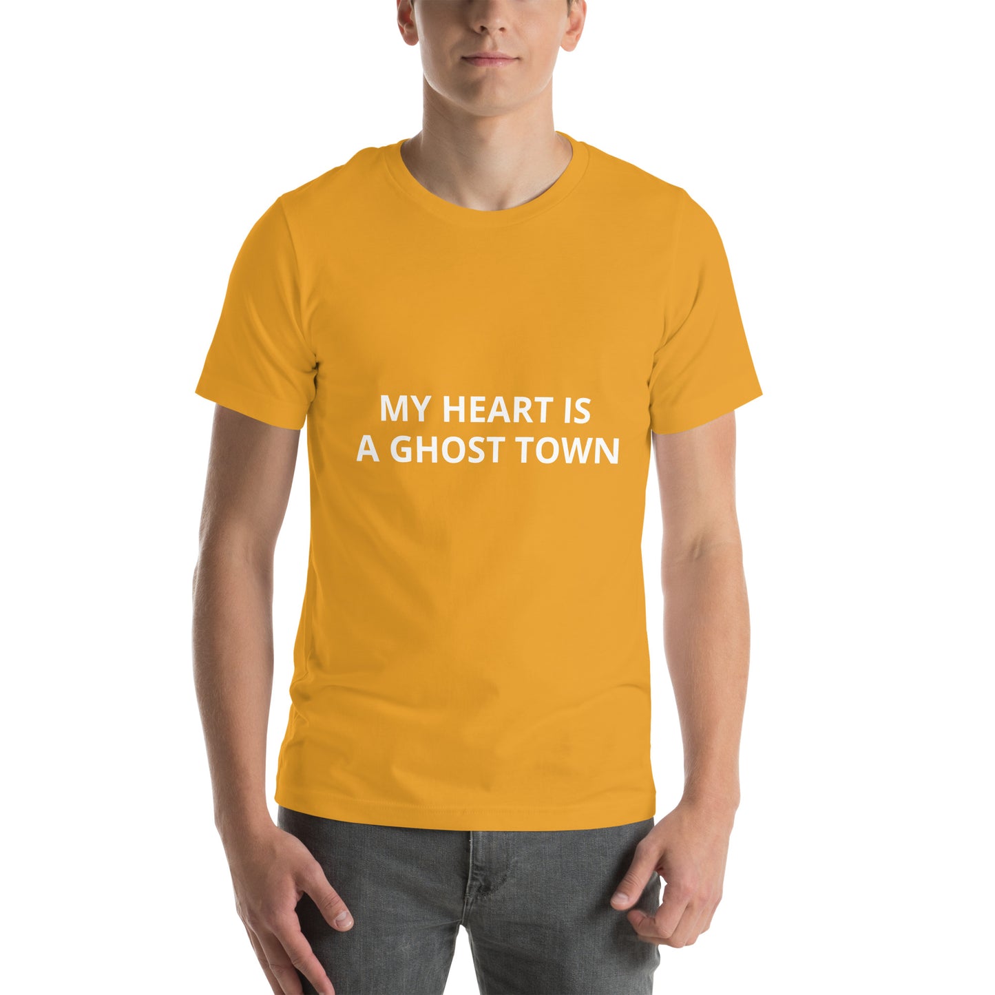 MY HEART IS A GHOST TOWN Unisex t-shirt