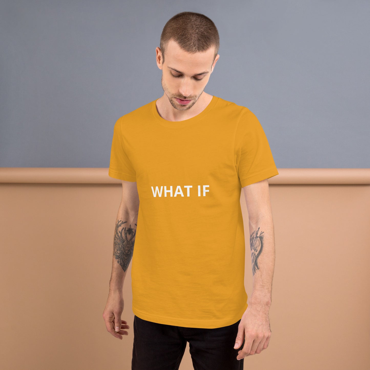 WHAT IF Unisex t-shirt