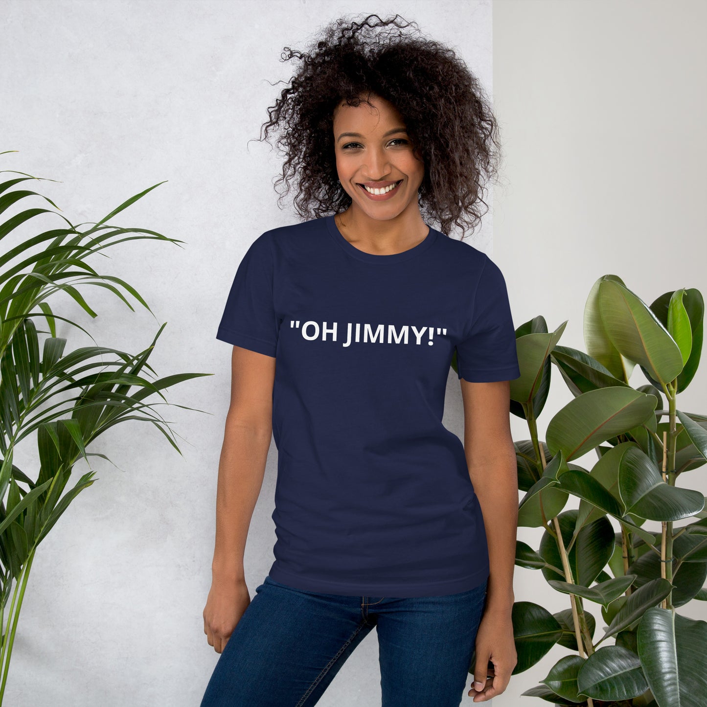 "OH JIMMY!" Unisex t-shirt