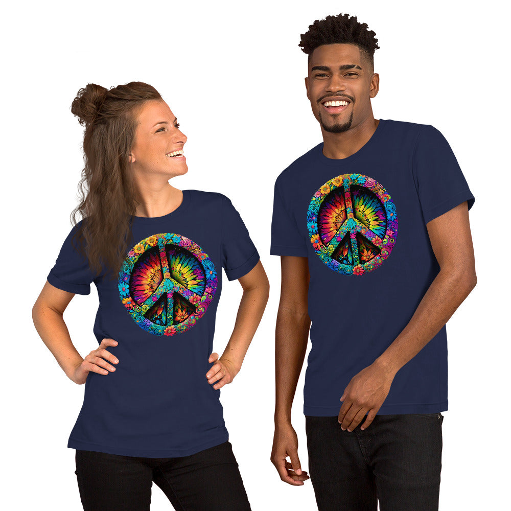 Peace & Love Unisex t-shirt