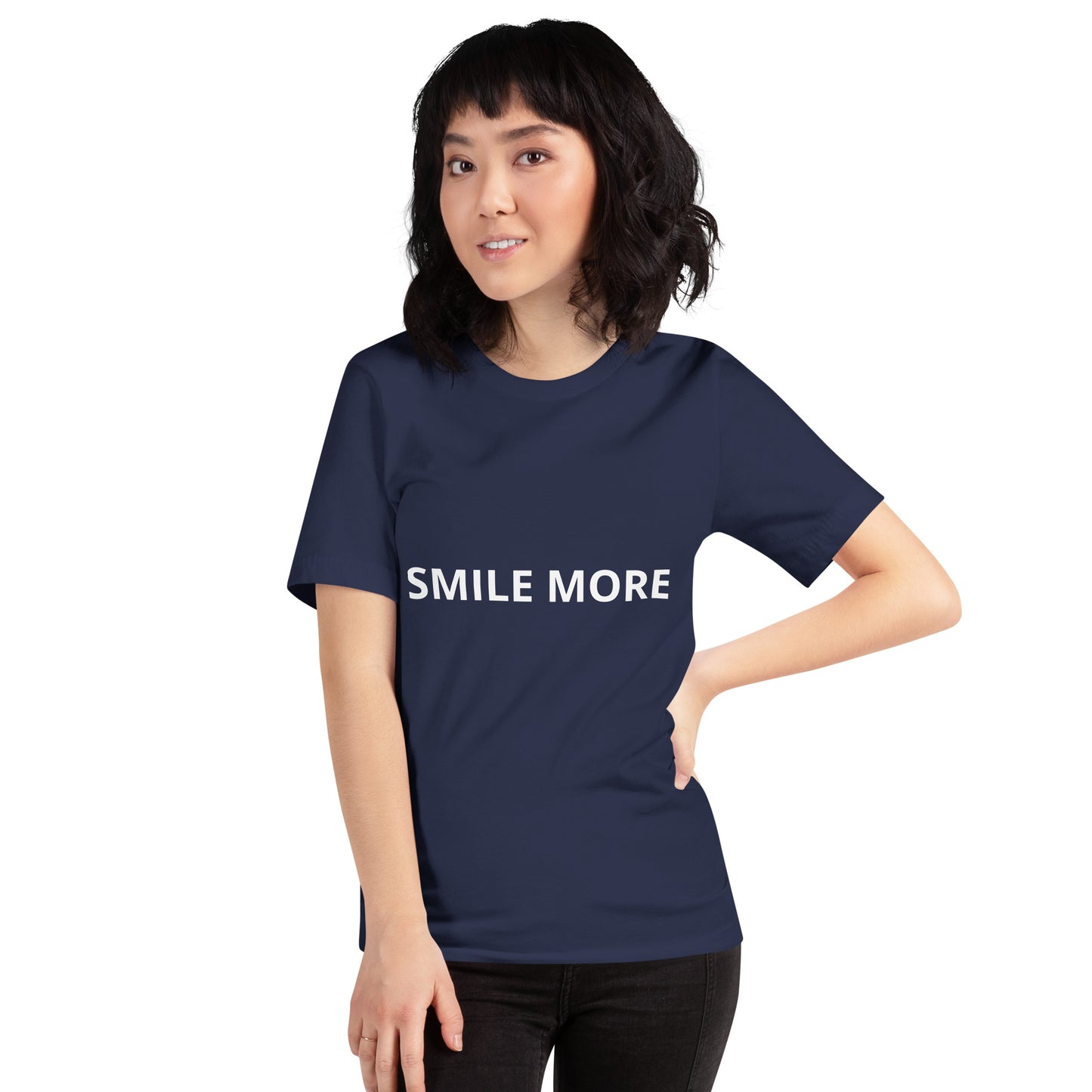 SMILE MORE Unisex t-shirt