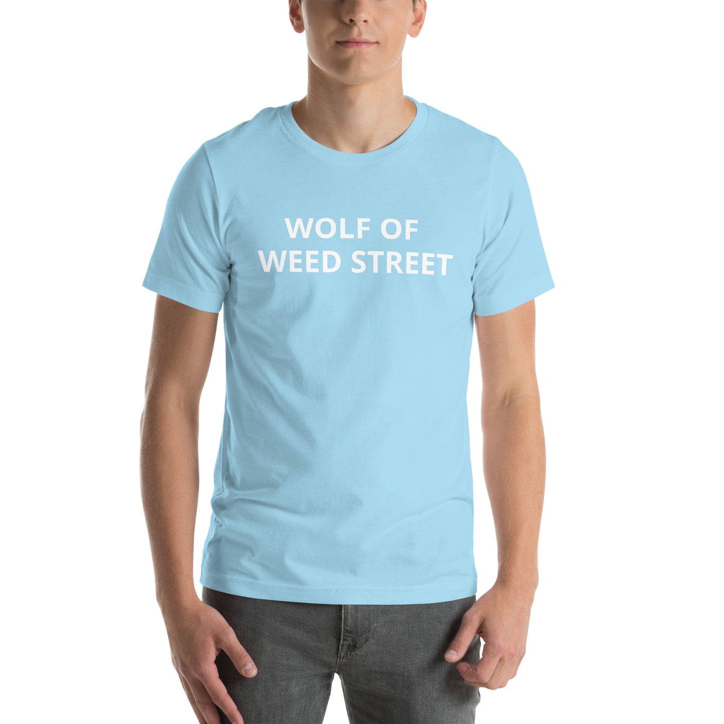 WOLF OF WEED STREET Unisex t-shirt