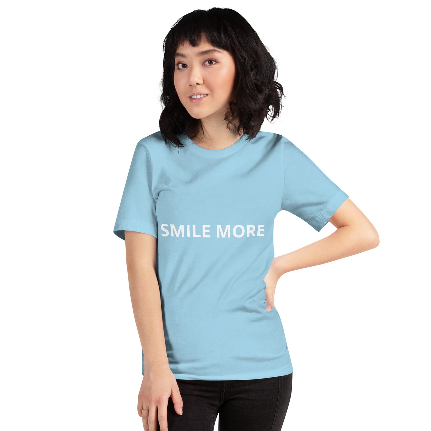 SMILE MORE Unisex t-shirt