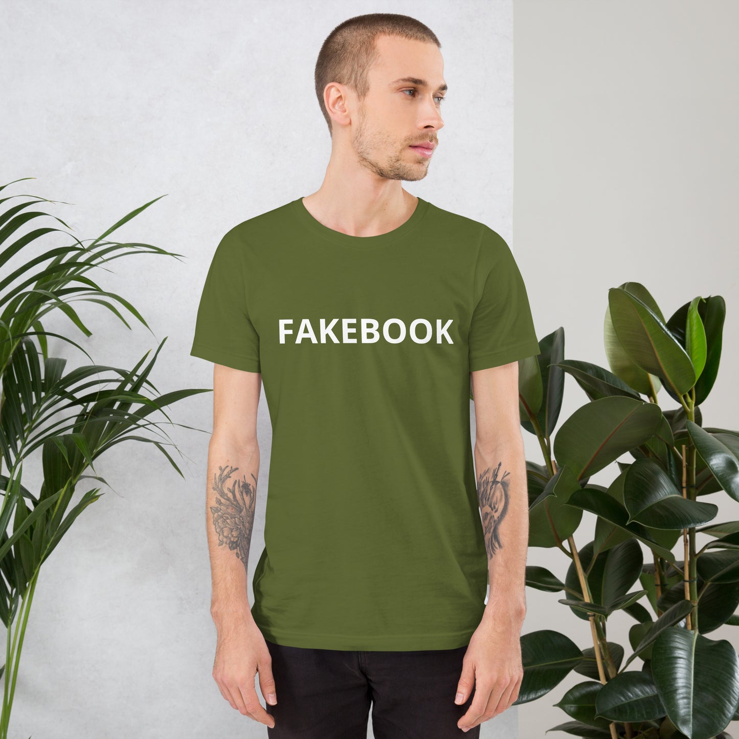 FAKEBOOK Unisex t-shirt