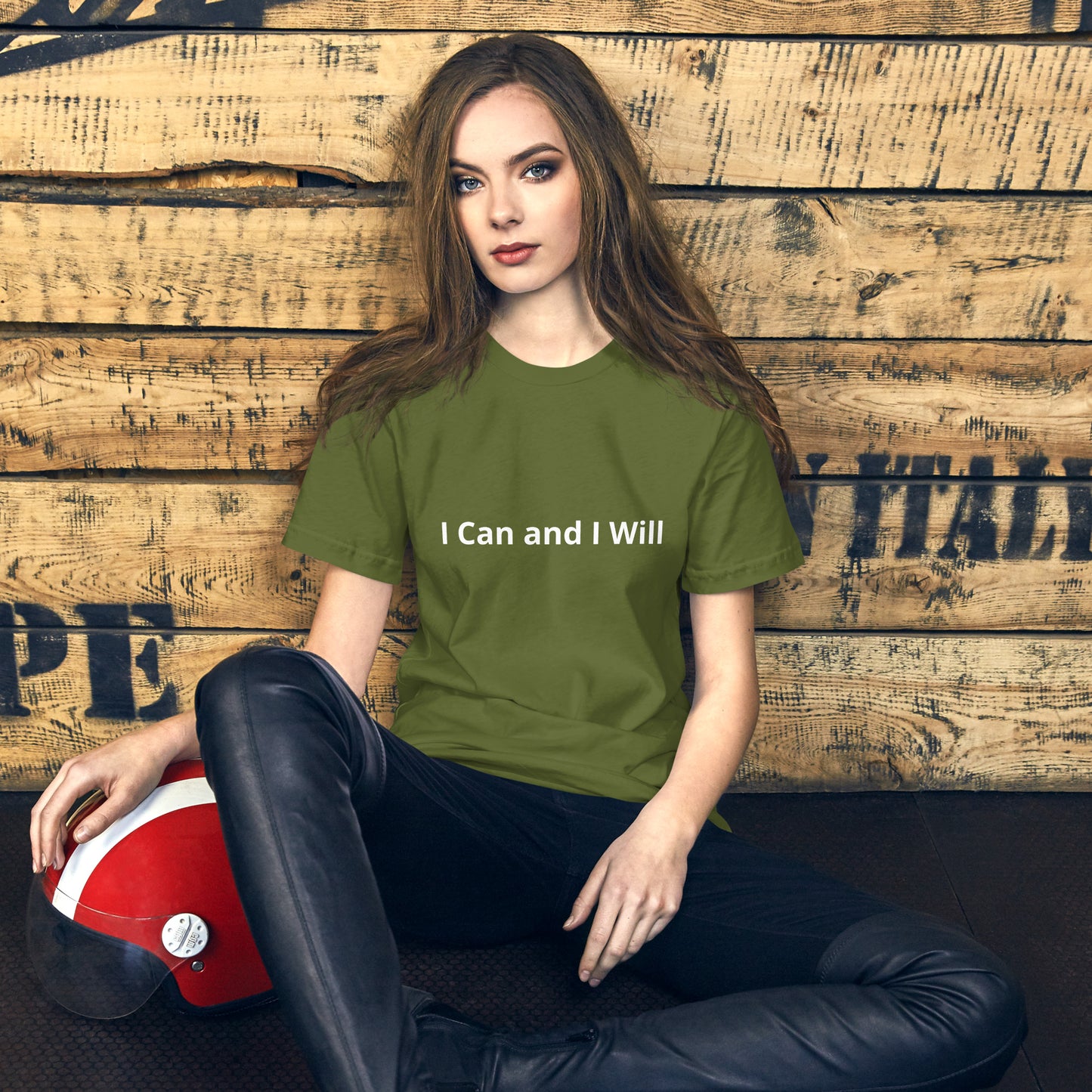 I CAN and I WILL Unisex t-shirt