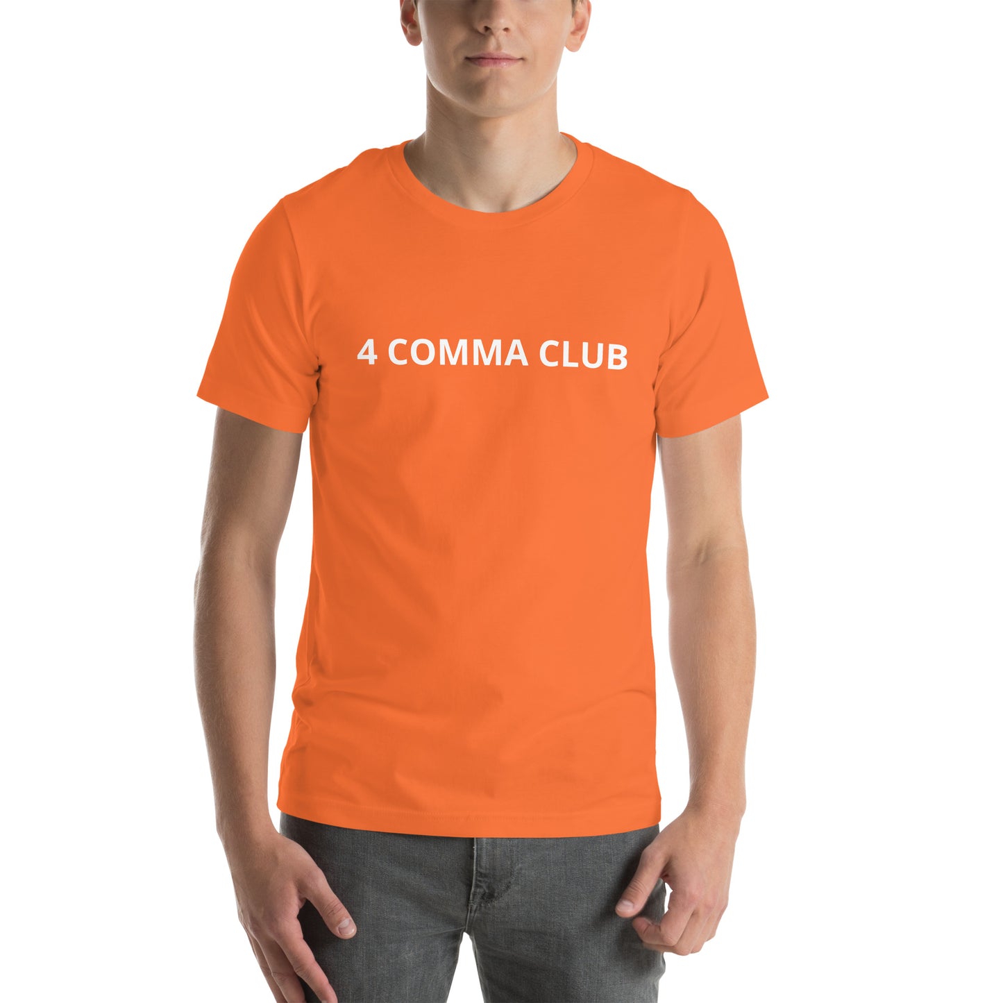 4 COMMA CLUB Unisex t-shirt