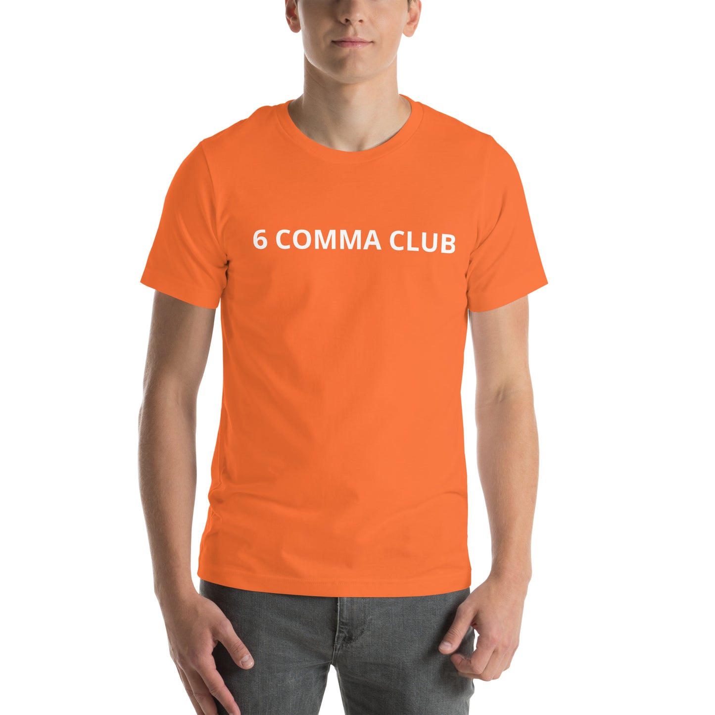 6 COMMA CLUB  Unisex t-shirt