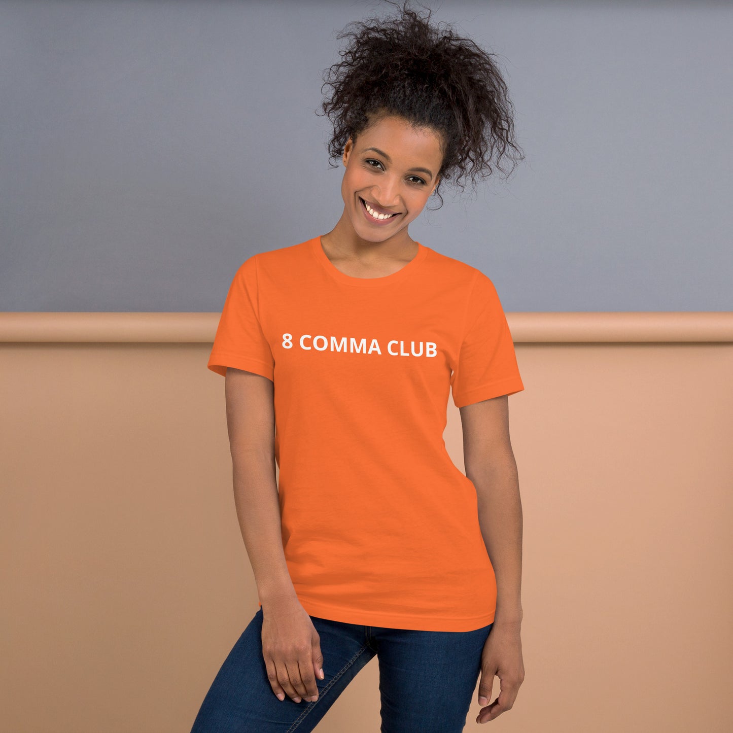 8 COMMA CLUB  Unisex t-shirt