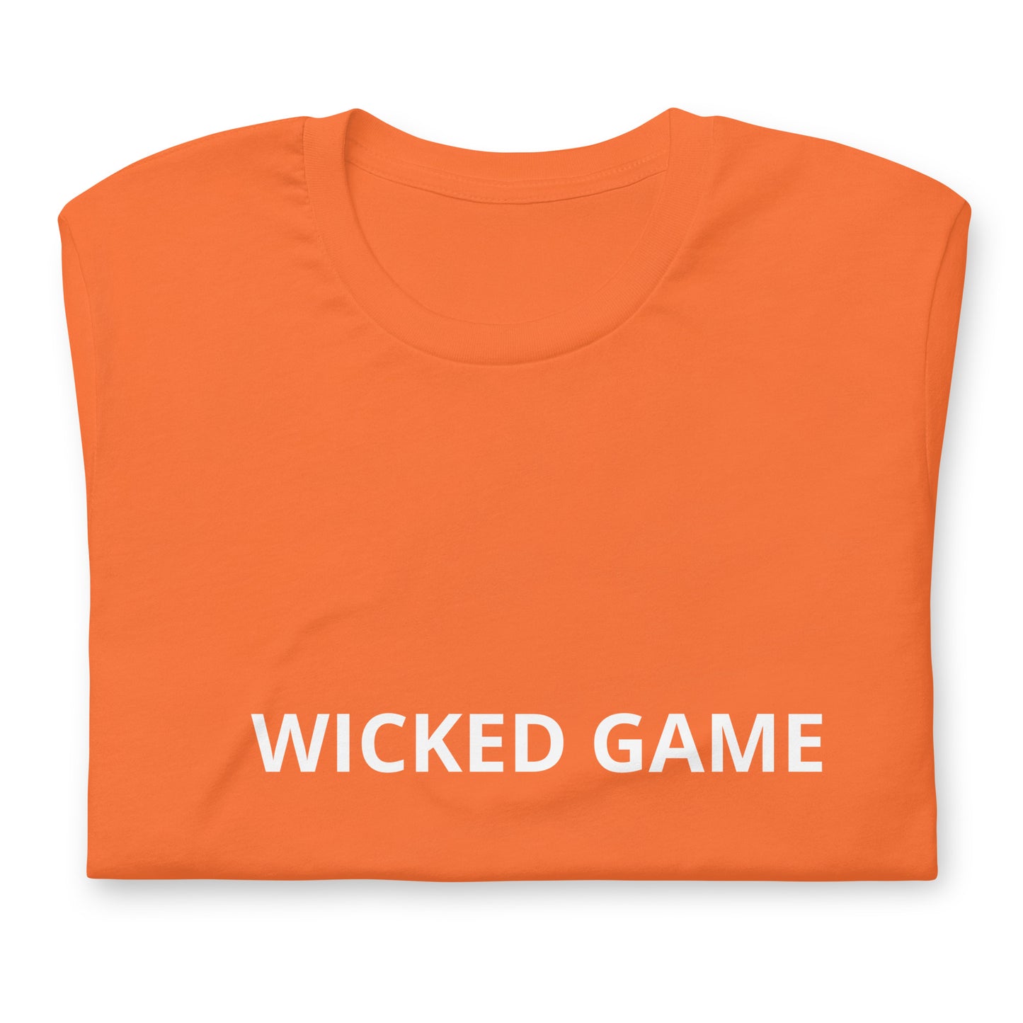 WICKED GAME Unisex t-shirt