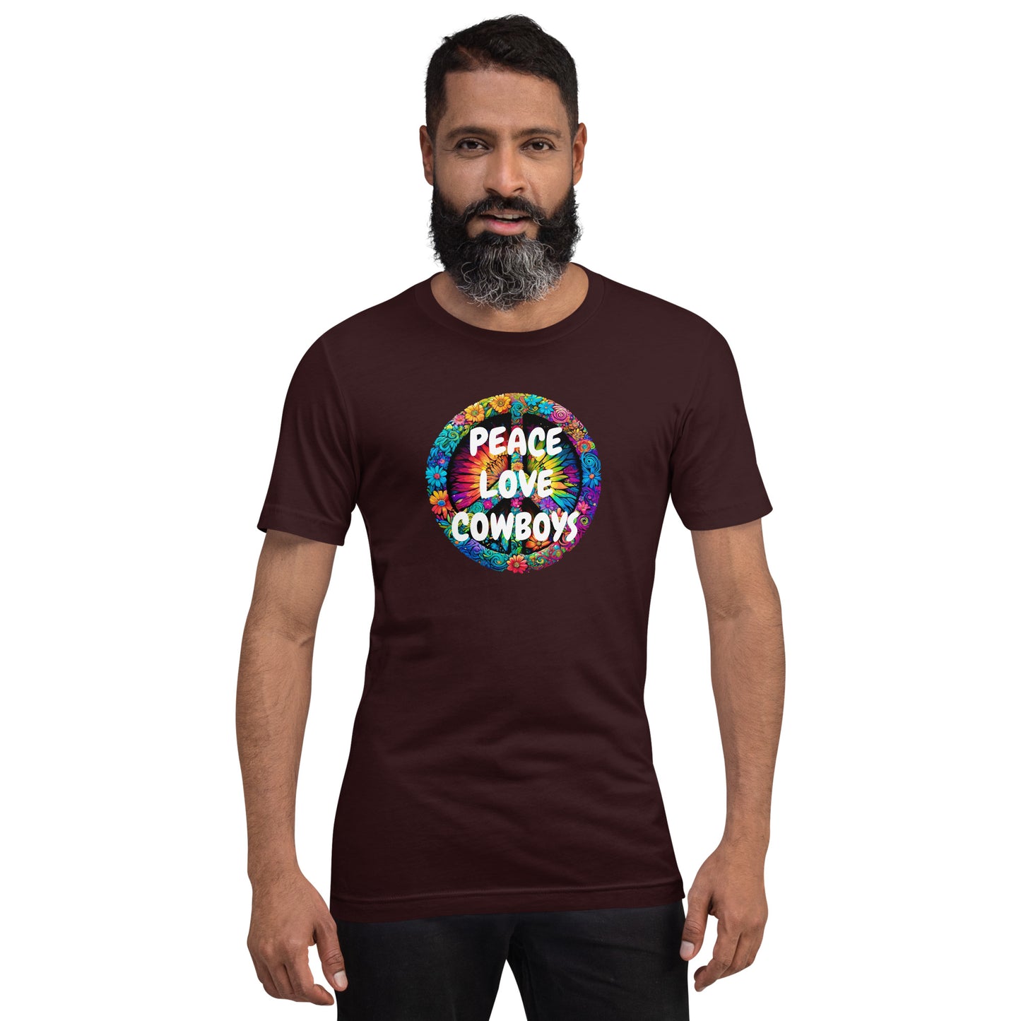 PEACE & LOVE COWBOYS t-shirt