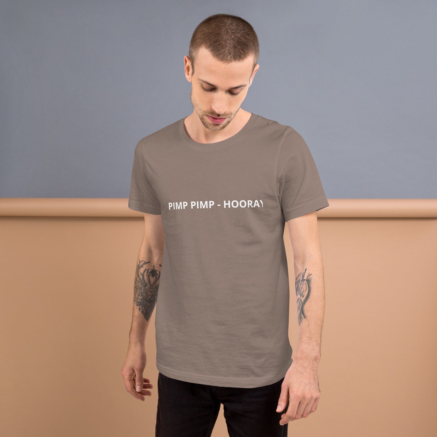 PIMP PIMP - HOORAY Unisex t-shirt