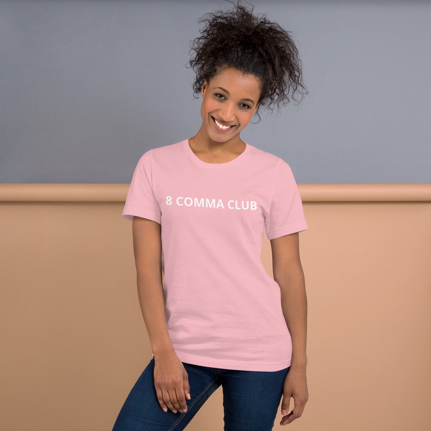 8 COMMA CLUB  Unisex t-shirt