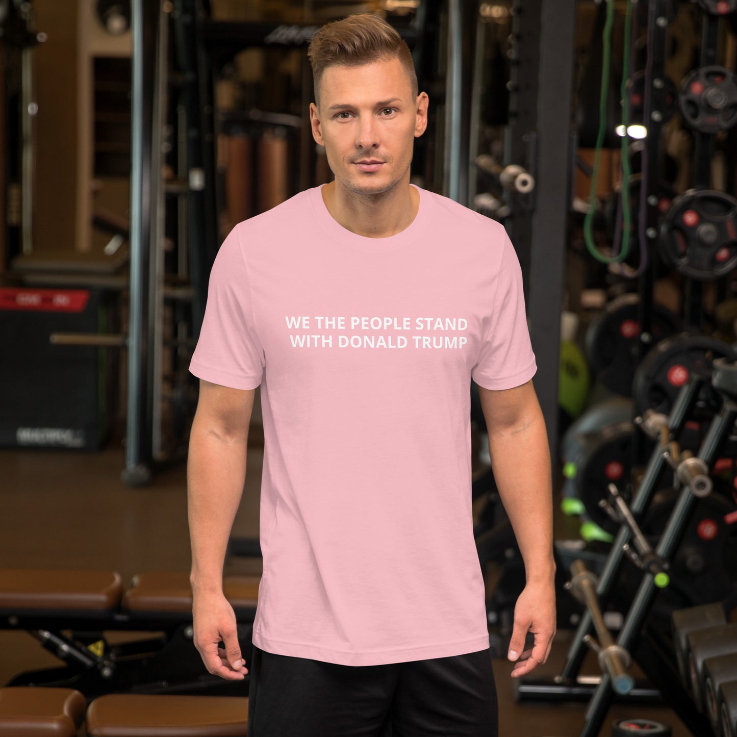 WE THE PEOPLE STAND WITH DONALD TRUMP Unisex t-shirt