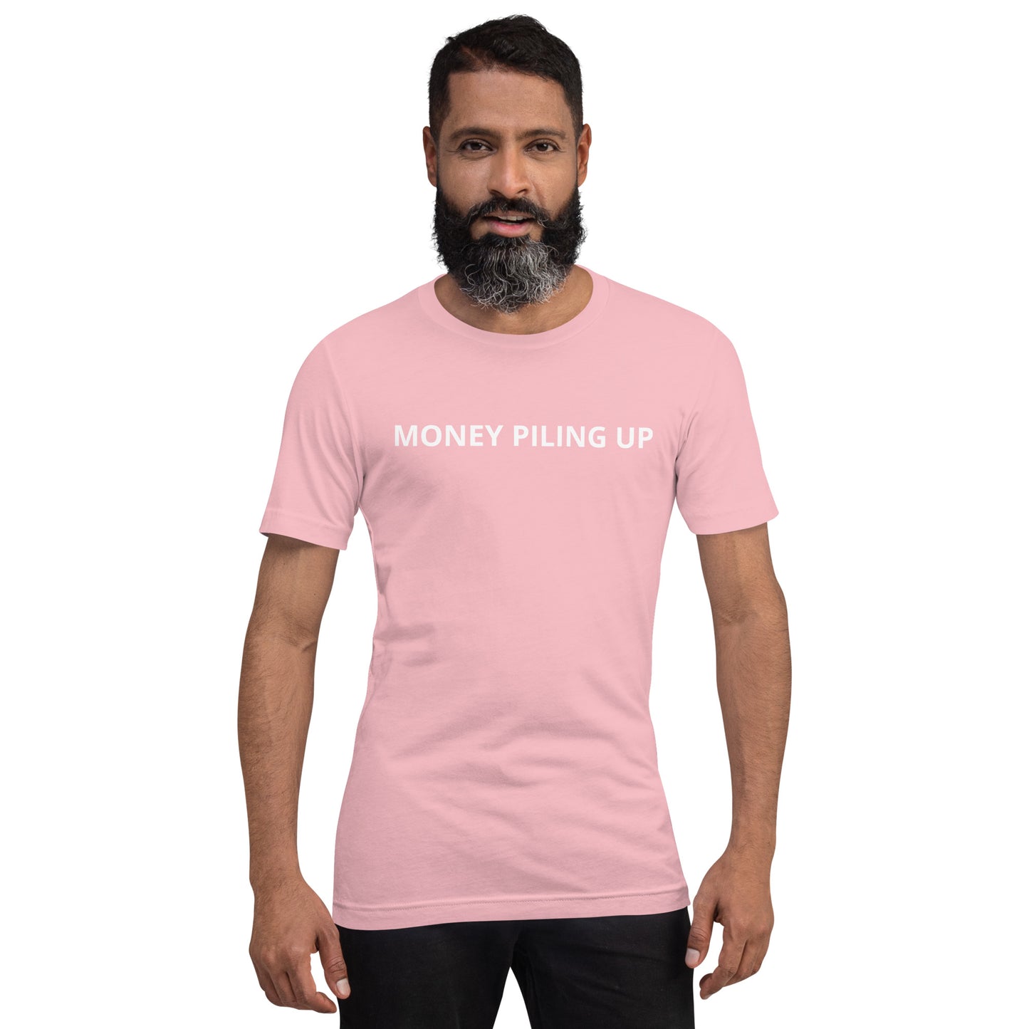MONEY PILING UP Unisex t-shirt