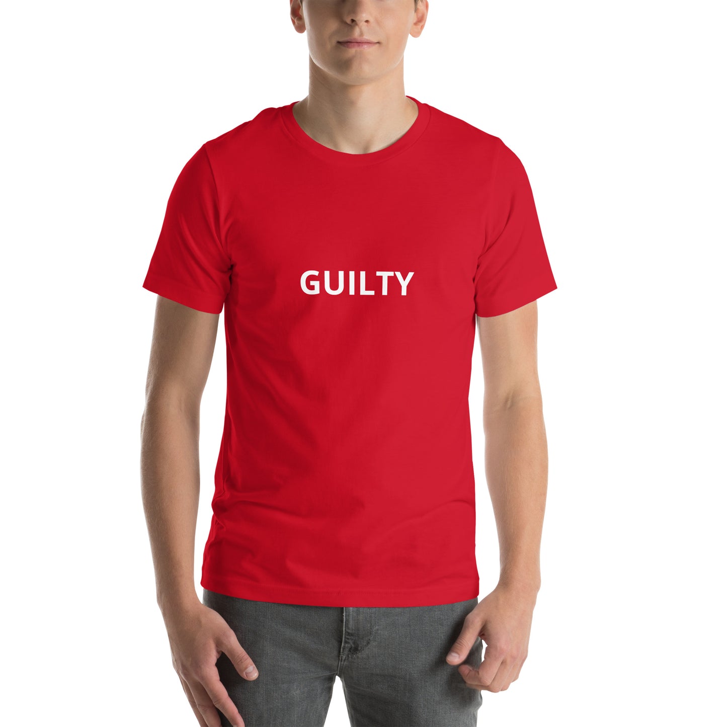 GUILTY Unisex t-shirt