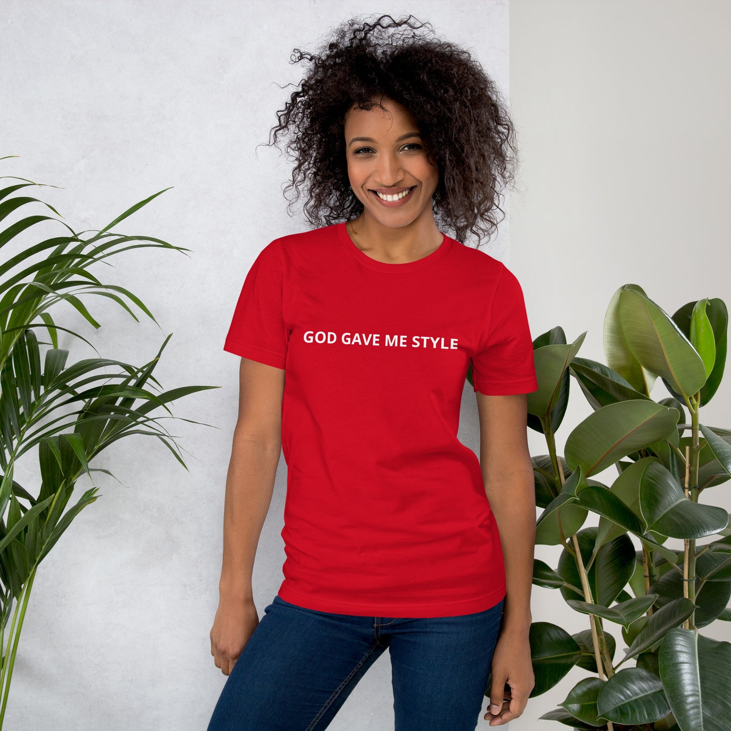 GOD GAVE ME STYLE Unisex t-shirt