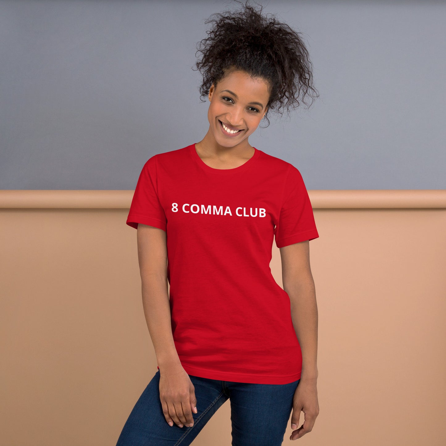 8 COMMA CLUB  Unisex t-shirt