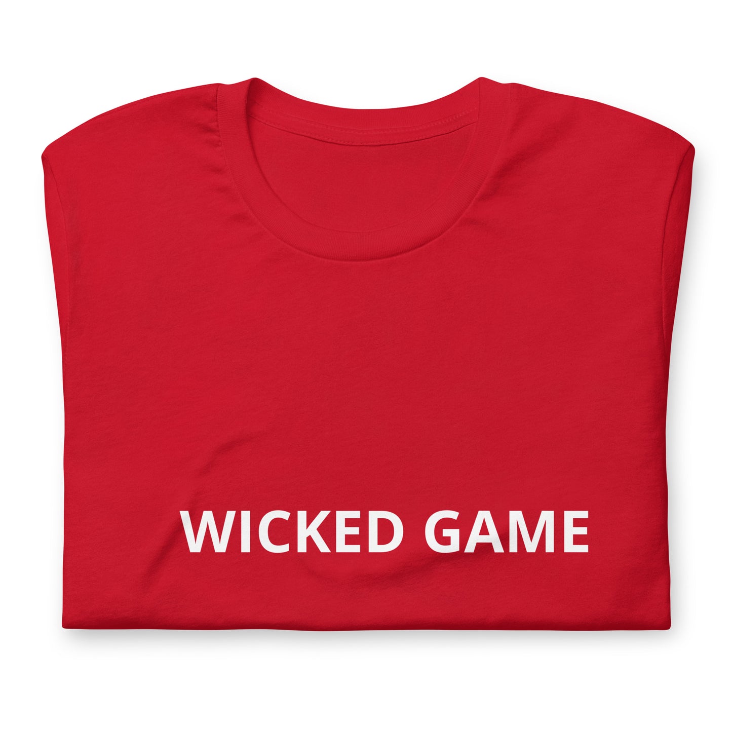 WICKED GAME Unisex t-shirt