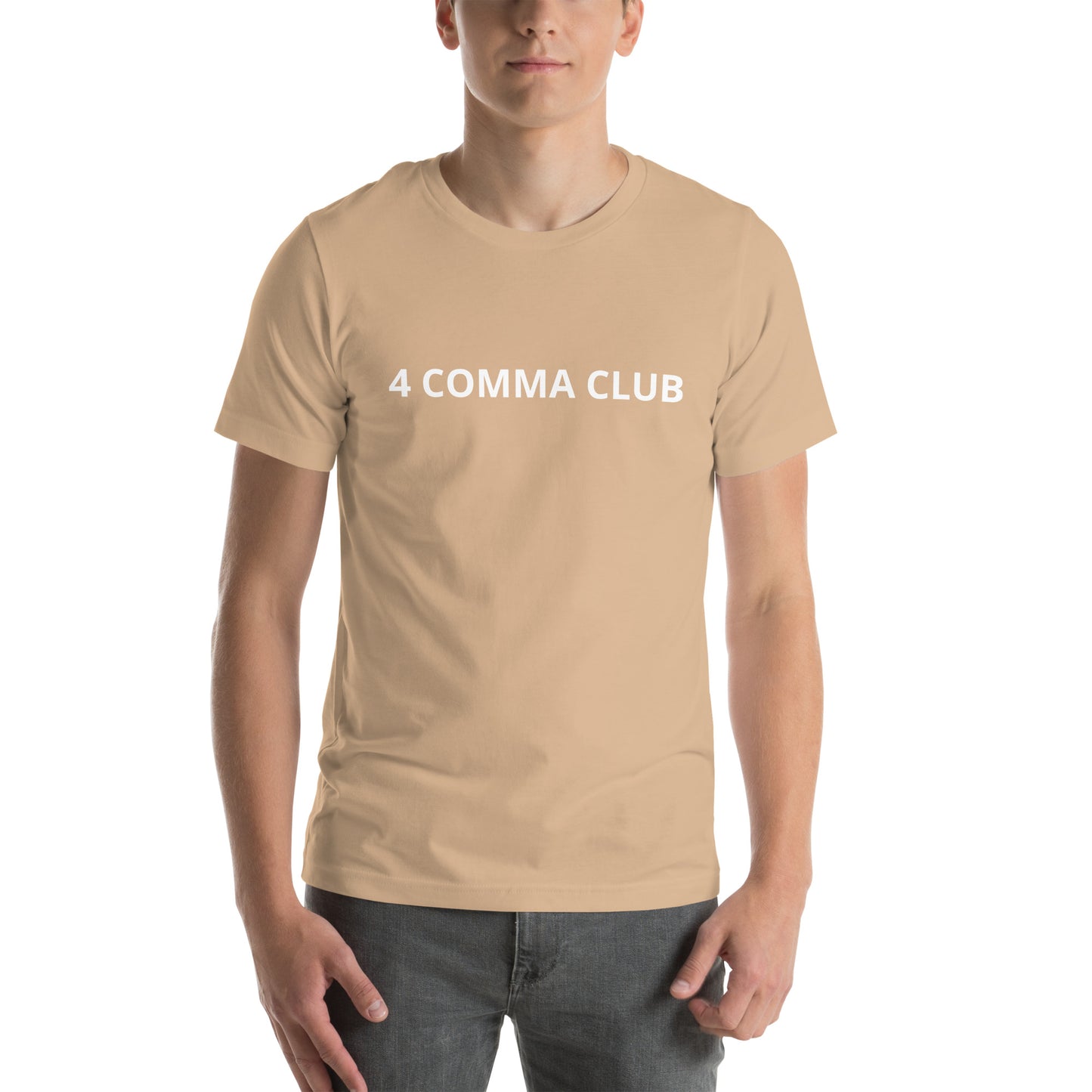 4 COMMA CLUB Unisex t-shirt