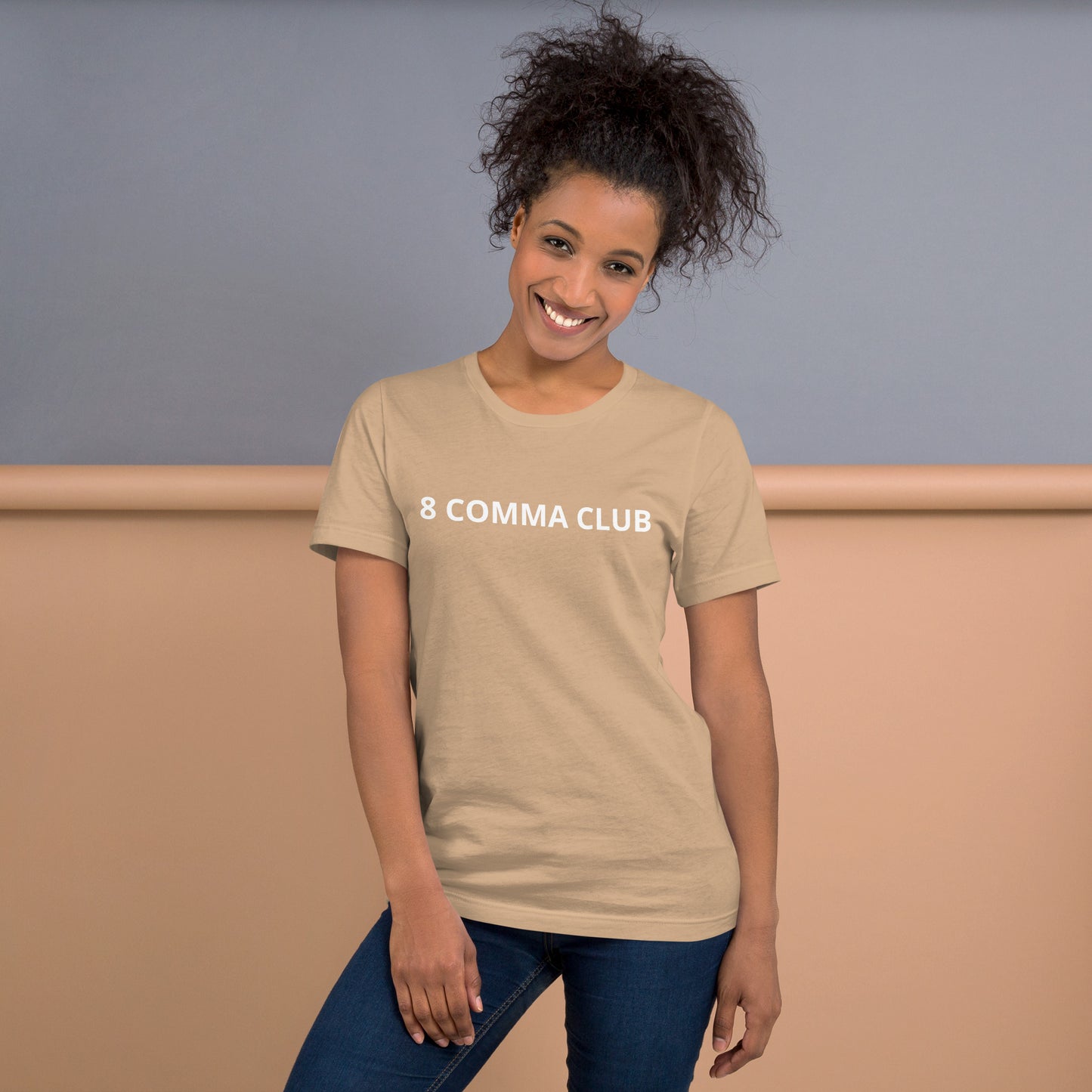 8 COMMA CLUB Unisex t-shirt