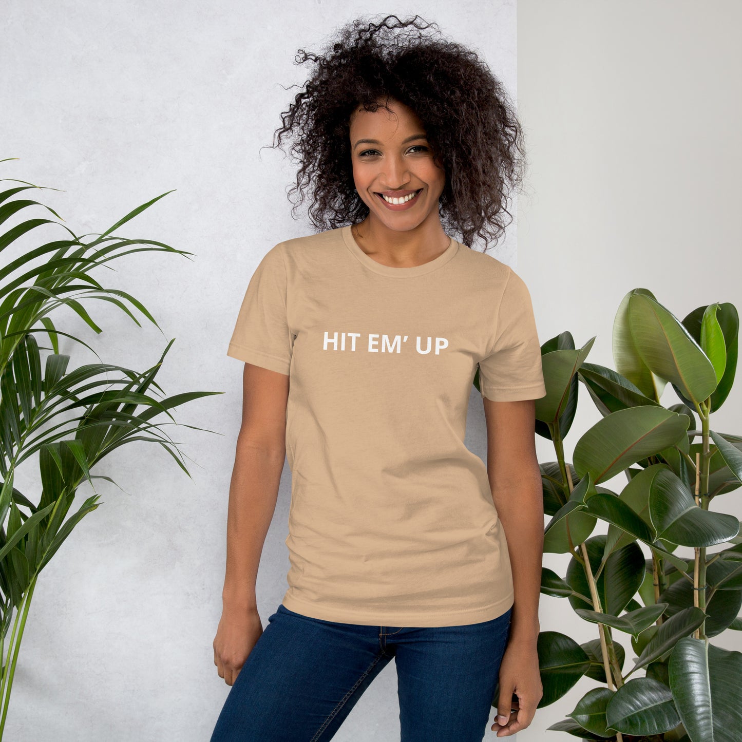 HIT EM’ UP Unisex t-shirt
