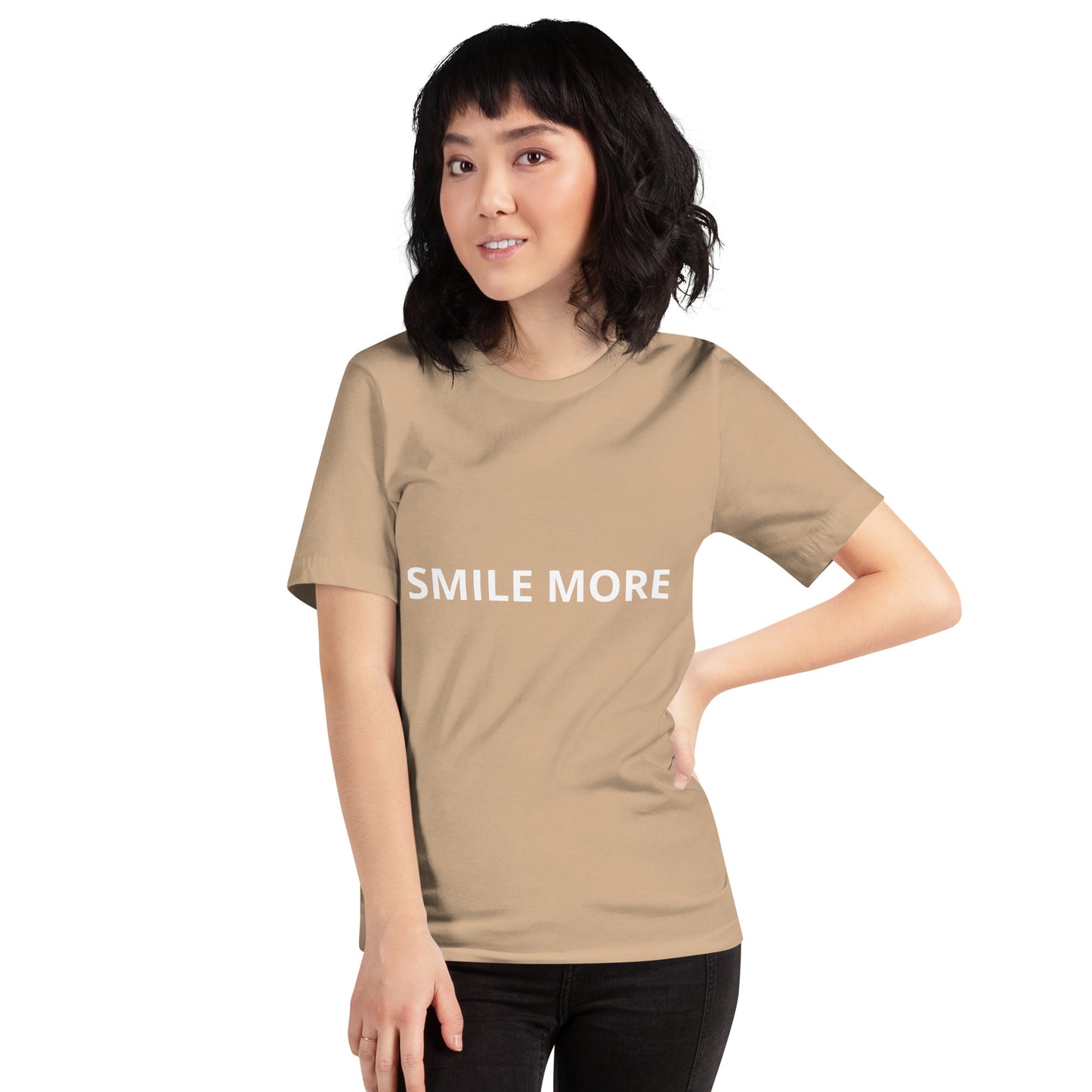SMILE MORE Unisex t-shirt