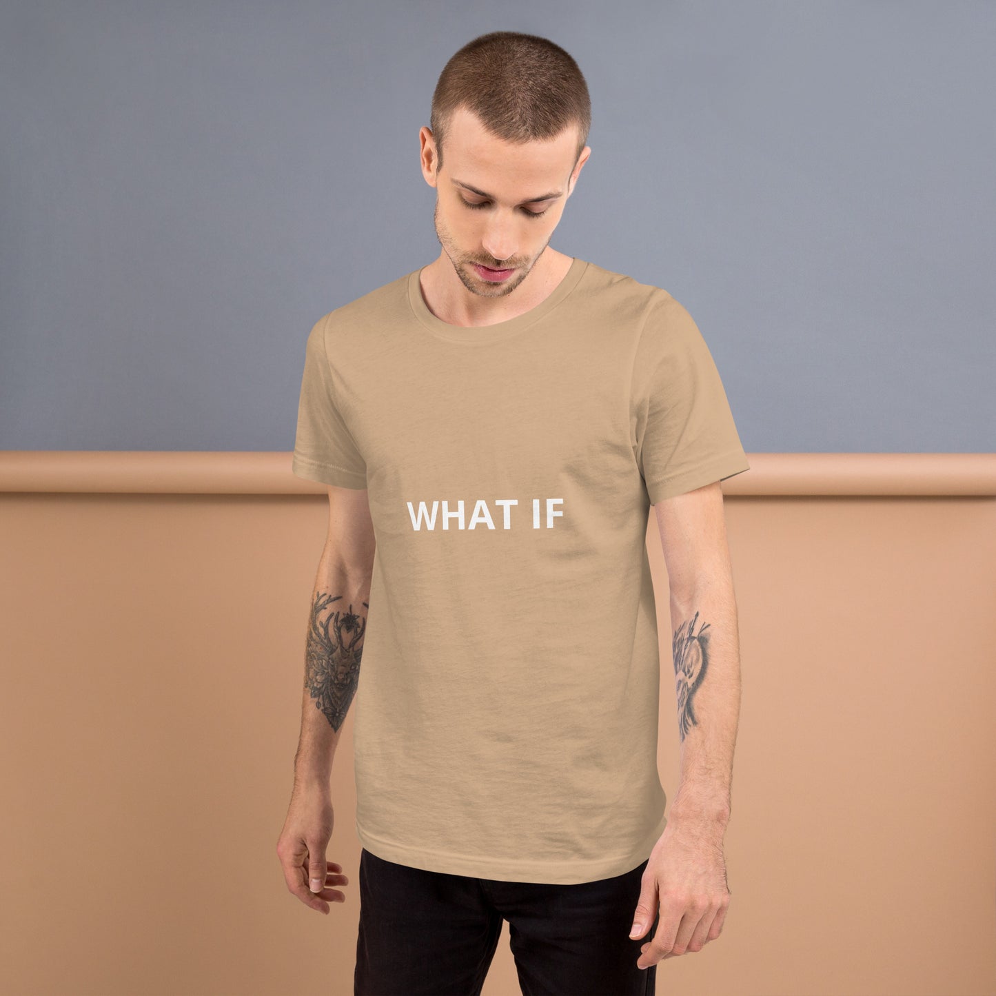 WHAT IF Unisex t-shirt