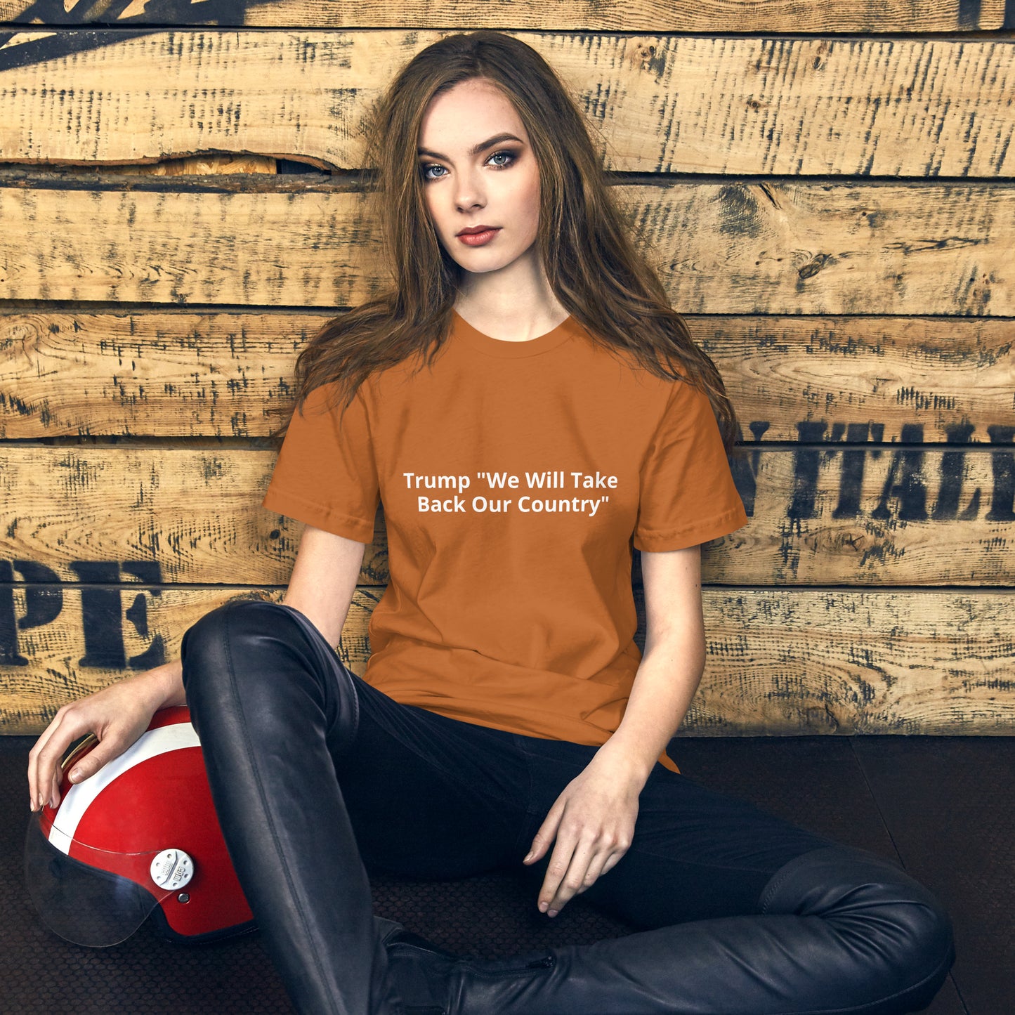 TRUMP will take our country back Unisex t-shirt