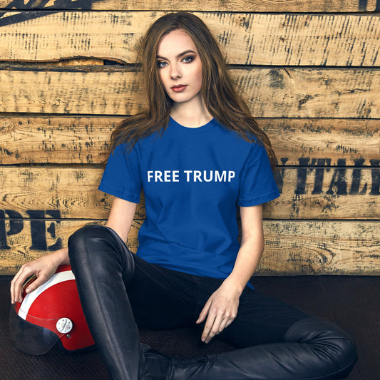 "FREE TRUMP" Unisex t-shirt