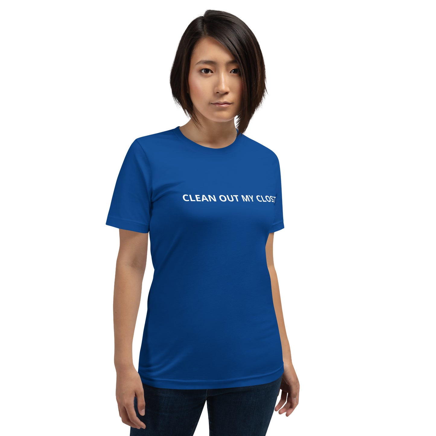 CLEAN OUT MY CLOSET Unisex t-shirt