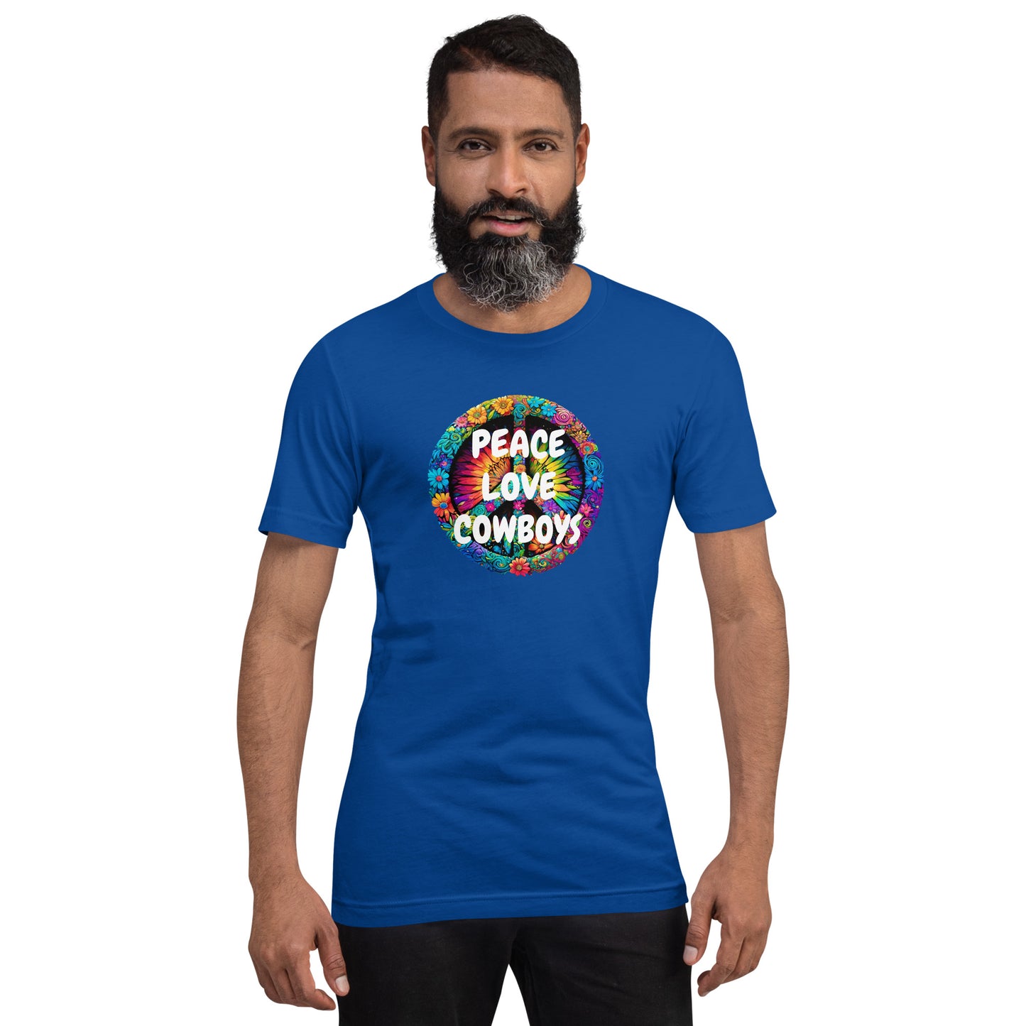 PEACE & LOVE COWBOYS t-shirt