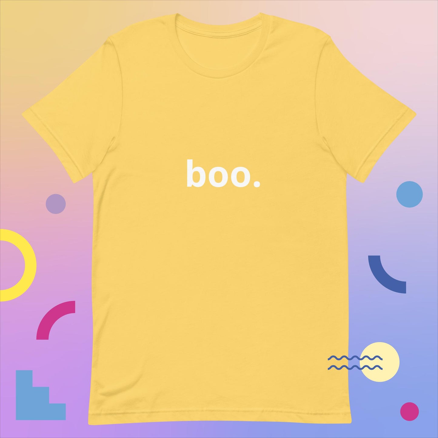 boo. Unisex t-shirt