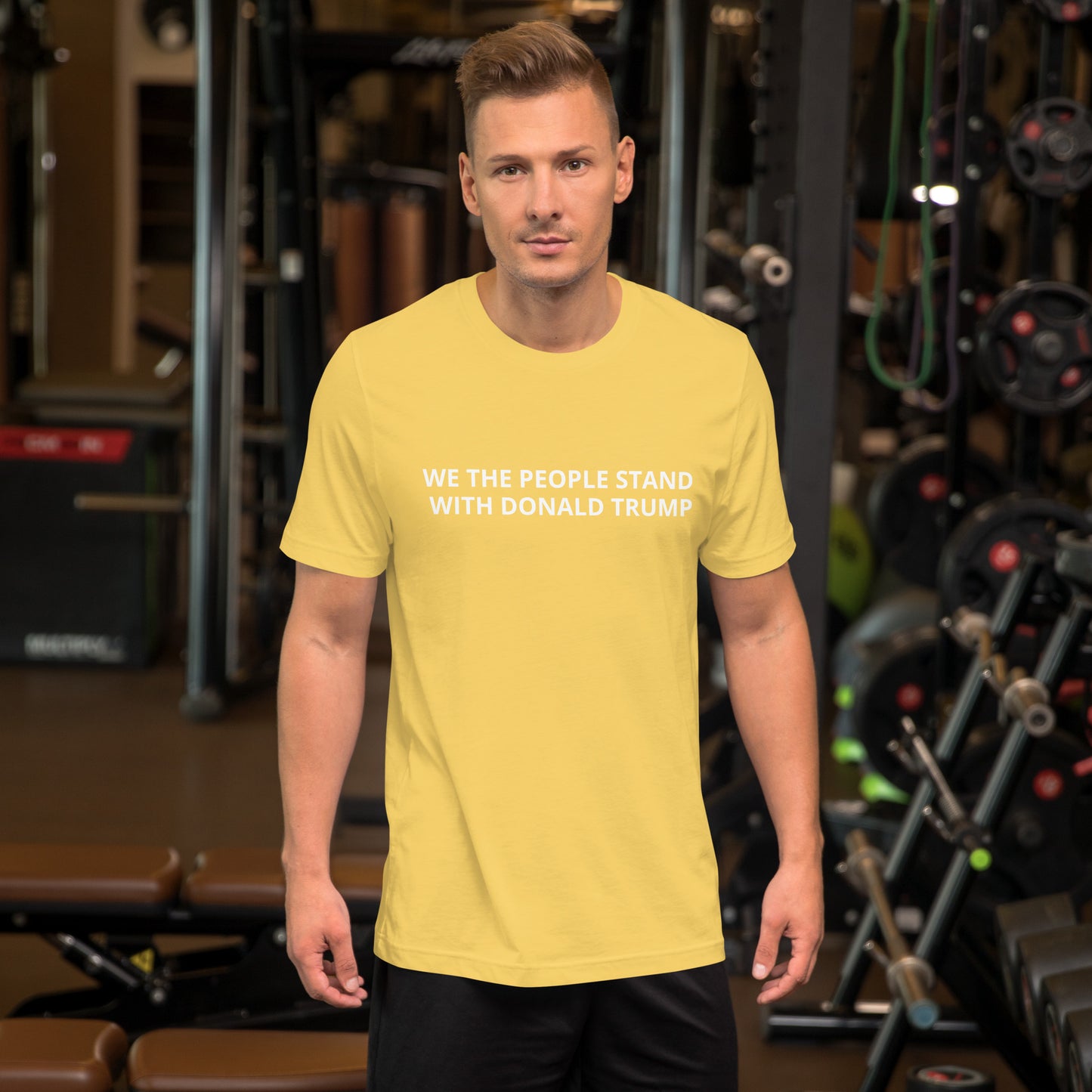 WE THE PEOPLE STAND WITH DONALD TRUMP Unisex t-shirt