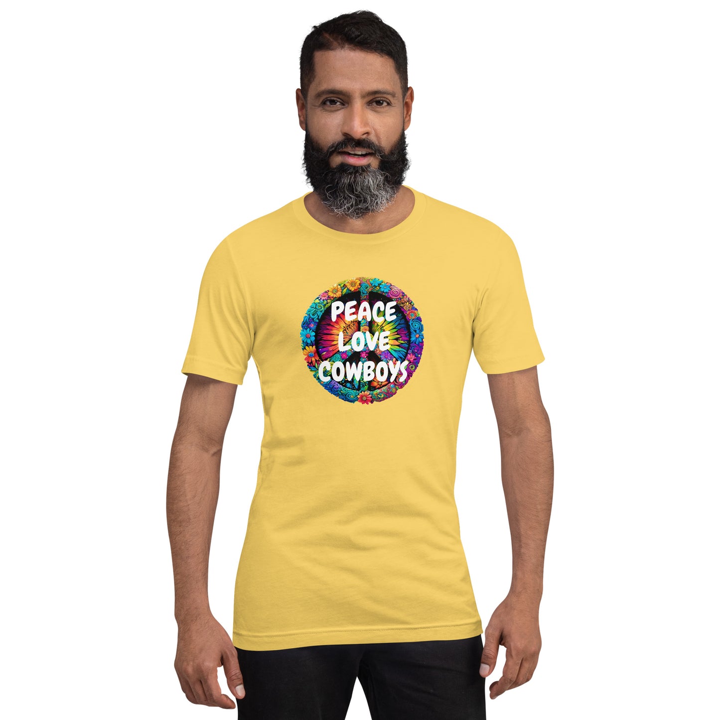 PEACE & LOVE COWBOYS t-shirt