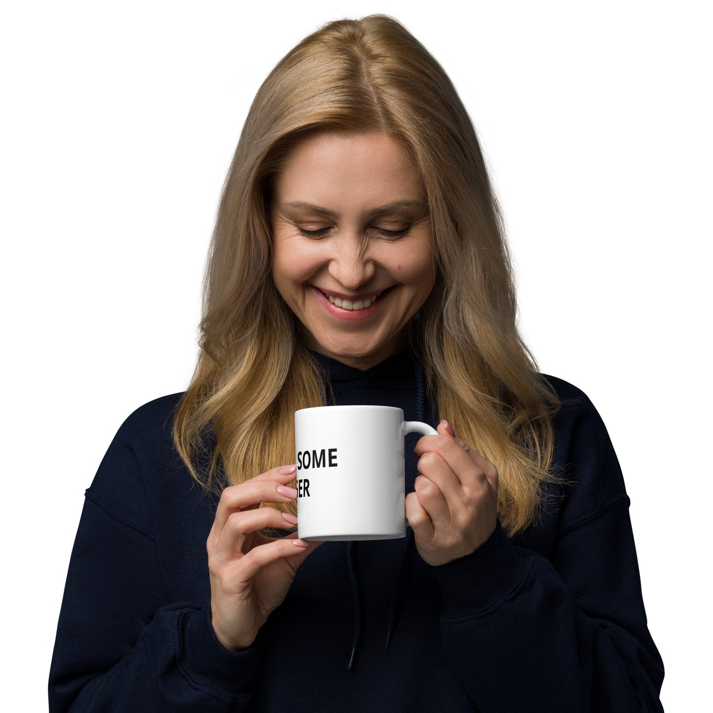 GIMME SOME SUGER White glossy mug