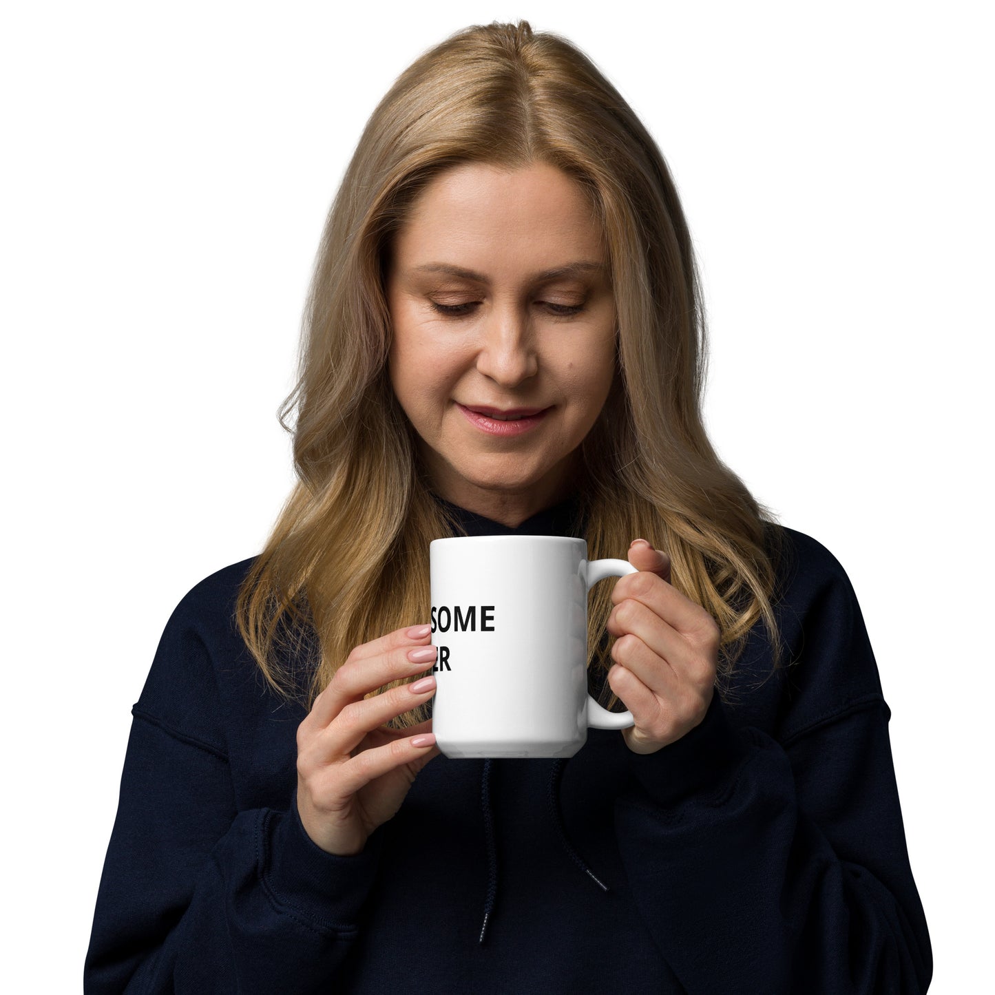 GIMME SOME SUGER White glossy mug