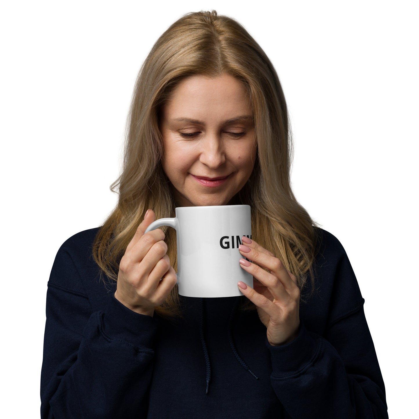 GIMME SOME SUGER White glossy mug