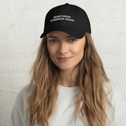 MAKE SENSE COMMON AGAIN hat