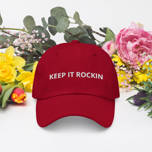 KEEP IT ROCKIN  hat