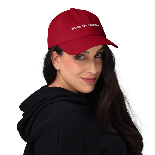 "Keep On Trumpin (Retro-Style) hat