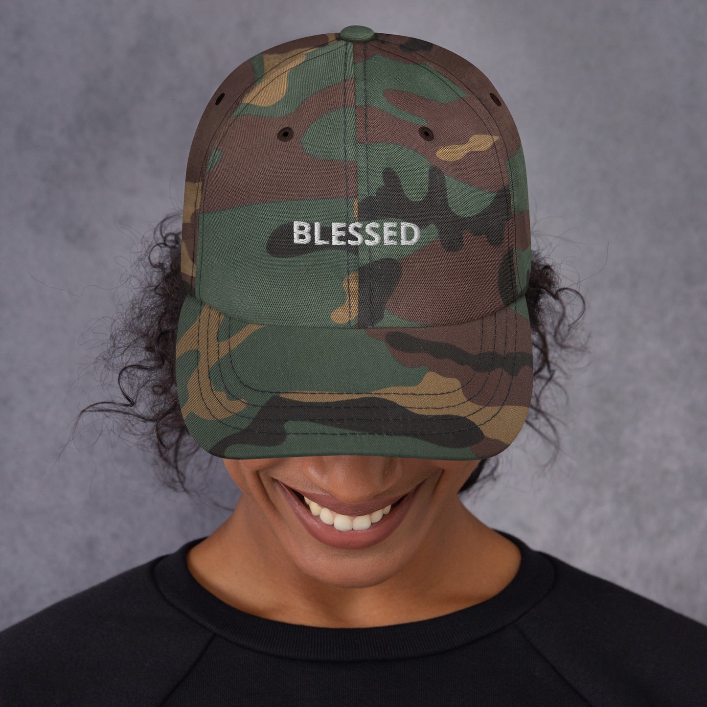 BLESSED  hat