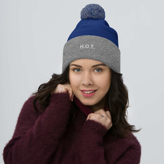 H.O.T. Pom-Pom Beanie