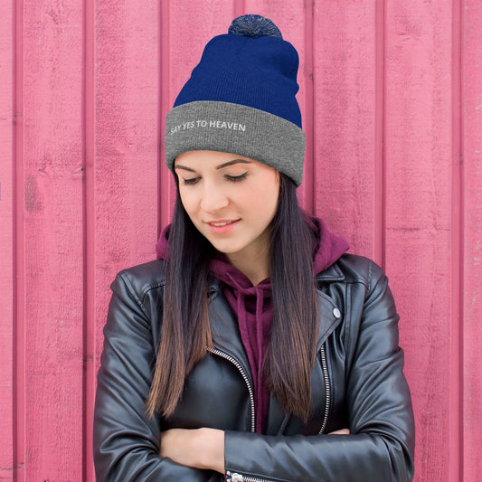 SAY YES TO HEAVEN  Pom-Pom Beanie