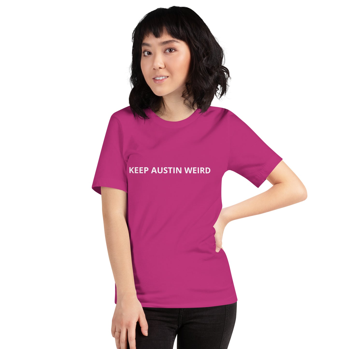 KEEP AUSTIN WEIRD Unisex t-shirt