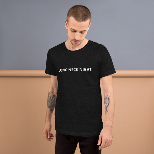 LONG NECK NIGHT Unisex t-shirt