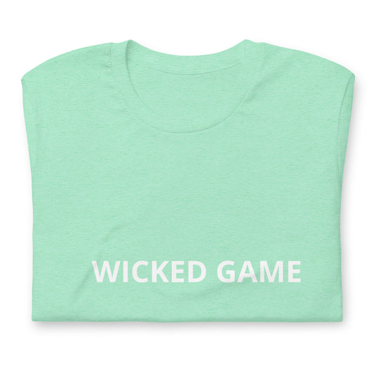 WICKED GAME Unisex t-shirt