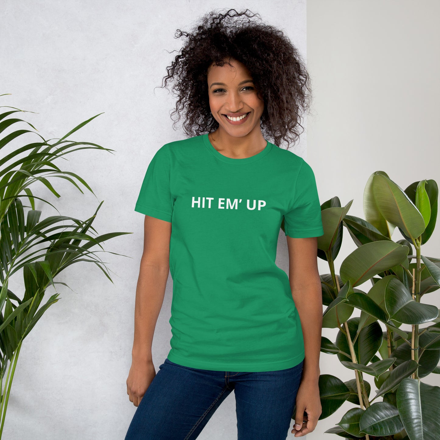 HIT EM’ UP  Unisex t-shirt