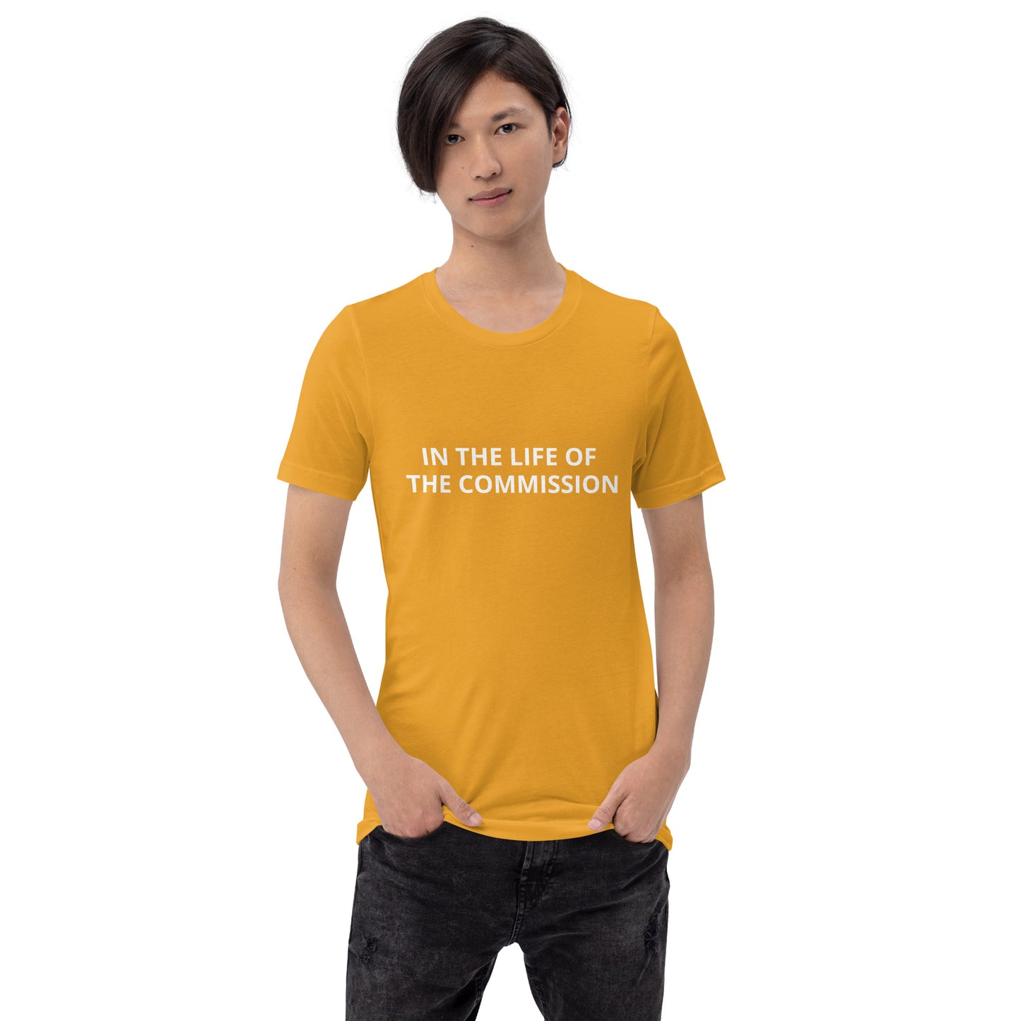 IN THE LIFE OF THE COMMISSION Unisex t-shirt